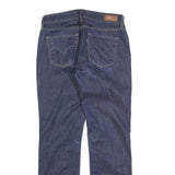 LEVI'S Womens Slim Blue Denim Slim Straight Jeans W26 L29 Classic Cotton Blend