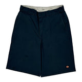 Dickies Shorts - 33W 13L Navy Cotton Blend