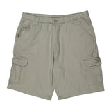 Wrangler Cargo Shorts - 38W 10L Beige Cotton