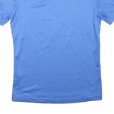 ADIDAS Mens Blue & Yellow B.A.A. 5K Graphic T-Shirt XS Short Sleeve Crew Neck