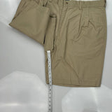 Polo By Ralph Lauren Chino Shorts - 36W 7L Beige Polyester Blend