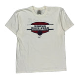 Basketball Camp Nike Graphic T-Shirt - Large White Cotton