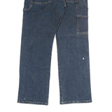 DICKIES Mens Jeans Blue Regular Straight Denim Medium W34 L30 Workwear