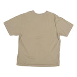 CARHARTT Mens Beige XL Pocket T-Shirt Short Sleeve Crew Neck Cotton Blend
