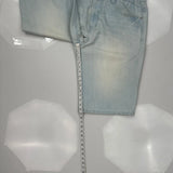 Avirex Denim Shorts - 38W 12L Light Wash Cotton Blend