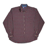 Tommy Hilfiger Checked Shirt - Large Blue Cotton