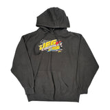6X World Champion Nascar Graphic Hoodie - XL Black Cotton