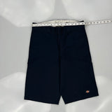 Dickies Shorts - 31W 13L Navy Polyester Blend
