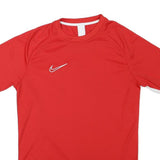 NIKE Mens Red Crew Neck Short Sleeve T-Shirt L Sportswear Casual