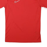 NIKE Mens Red Crew Neck Short Sleeve T-Shirt L Sportswear Casual