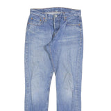 LEVI'S 501 Womens Jeans Blue Regular Straight Denim Medium W27 L32 Classic