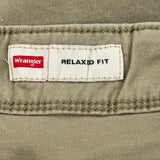 Wrangler Cargo Shorts - 32W 10L Khaki Cotton