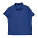 Polo By Ralph Lauren Slim Fit Polo Shirt - XL Blue Cotton