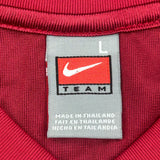 Sooners Nike Football Jersey - Large Red Polyester