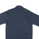 CARHARTT Mens Blue Work Shirt M Cotton Blend Short Sleeve Button