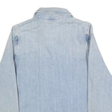 LEVI'S Womens Blue Denim Jacket XS Cotton Button Closure Classic Fit Plain
