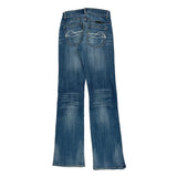 Unbranded Boot Cut Jeans - 25W UK 4 Blue Cotton Blend