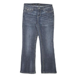 ANA Womens Jeans Blue Regular Bootcut Denim Medium W30 L28 Stylish Comfort Fit