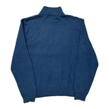 Polo By Ralph Lauren 1/4 Zip - 2XL Blue Cotton