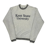 Reverse Weave Champion College Sweatshirt - Small Grey Cotton