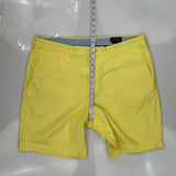 Polo By Ralph Lauren Chino Shorts - 38W 6L Yellow Cotton