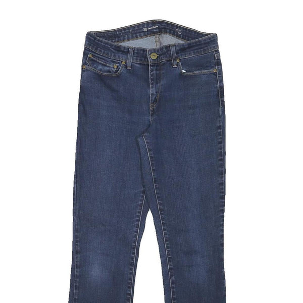 LEVI'S Womens Jeans Blue Slim Skinny Denim Medium W26 L27 Stretch Zip Fastening