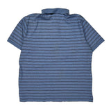 Polo By Ralph Lauren Striped Polo Shirt - XL Blue Cotton