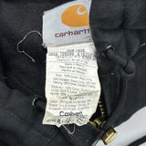 Psc Monroe Mi 250,000 Man Hours Carhartt Jacket - Large Black Cotton