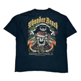 Gildan Graphic T-Shirt - 2XL Black Cotton