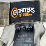 Outfitters Ridge Camo Cargo Trousers - 36W 30L Camo Cotton
