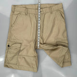 Levis Cargo Shorts - 38W 10L Beige Cotton