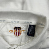 Gant Polo Shirt - Large White Cotton