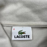Lacoste Polo Shirt - XL Beige Cotton
