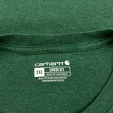 Carhartt Tank Top - 2XL Green Cotton
