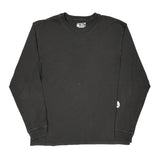 Carhartt Long Sleeve T-Shirt - Medium Black Cotton