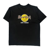 Santo Domingo Hard Rock Cafe Graphic T-Shirt - XL Black Cotton