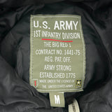 1St Infantry Division U.S. Army Graphic Puffer - Medium Black Polyester