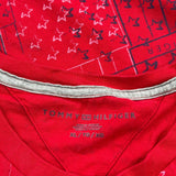 Tommy Hilfiger T-Shirt - XL Red Cotton