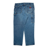 Dickies Carpenter Jeans - 36W 30L Blue Cotton