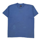 Western Public Radio Fruit Of The Loom Graphic T-Shirt - XL Blue Cotton Blend