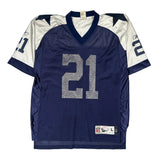 Dallas Cowboys Reebok Nfl Football Jersey - Large Blue Polyester