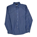 Tommy Hilfiger Shirt - Large Blue Cotton