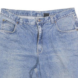 Mens Denim Blue Shorts XL W38 Classic Fit Cotton Blend Casual Summer Wear