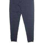CALVIN KLEIN Mens Joggers Navy Blue Slim Tapered S W28 L29 Cotton Blend