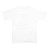 LEE Mens White Tim Allen Powers America Graphic T-Shirt L Short Sleeve Crew Neck