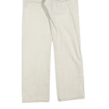 LEVI'S 505 Boys Jeans White Regular Straight Denim W29 L29 Classic Zip