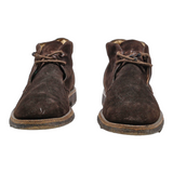 TODS Derby Shoes Brown Suede Mens UK 8