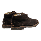 TODS Derby Shoes Brown Suede Mens UK 8