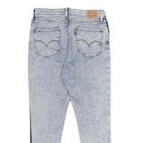 LEVI'S 721 High Rise Skinny Womens Jeans Blue Slim Skinny Denim Light W32 L28