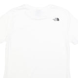 THE NORTH FACE Womens White Classic T-Shirt M Short Sleeve Crew Neck Logo